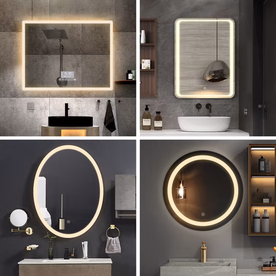 Wholesale LED Bathroom Makeup Vanity Dressing Mirror Manufacturer