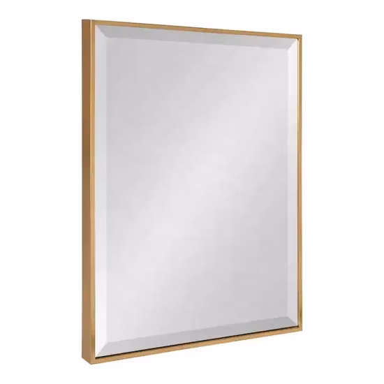 Vanity Cosmetic Salon Furniture Aluminum MDF Ss Frame Home Decor Hotel Room Mirror Bathroom Shaving Makeup Framed Mirror
