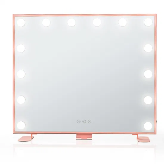 Hollywood Vanity Mirror 3 Color Lighting mirror for Dressing Room Tabletop or Wall